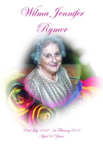 Wilma Jennifer Rymer