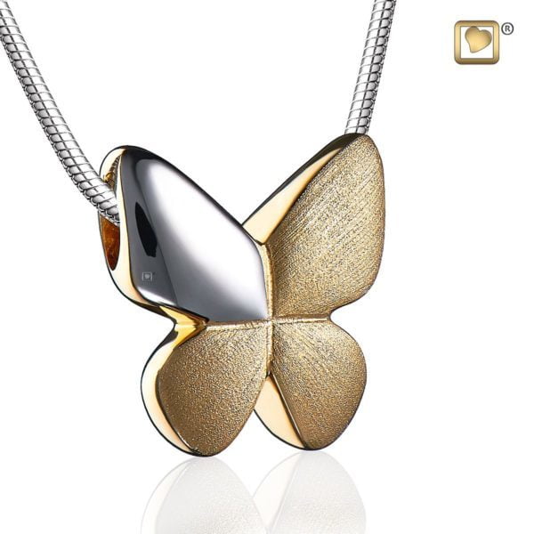 butterfly memorial necklace