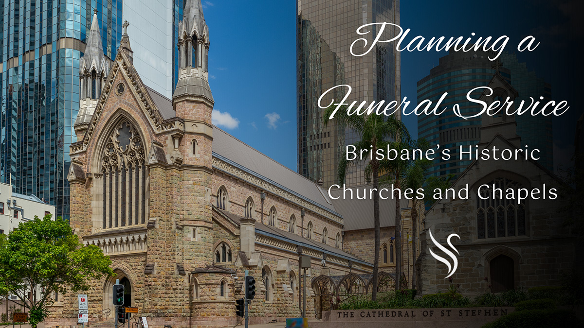 Funeral service in Brisbane's historic church